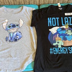 Disney Stich tees sz L